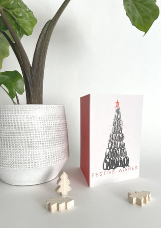 Fir Tree Christmas Card