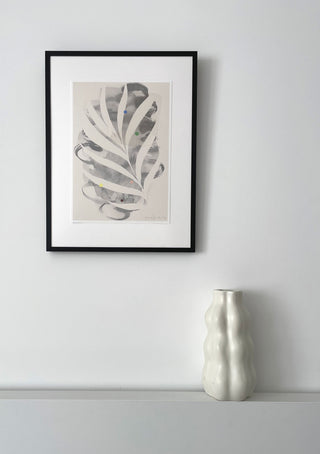 Impression de feuilles Print (framed)