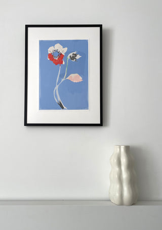 Rose D'Hiver Print (framed)