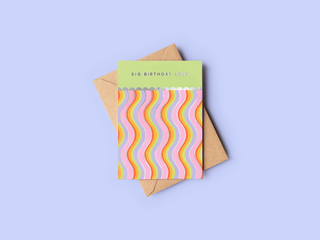 Big Birthday Love Card