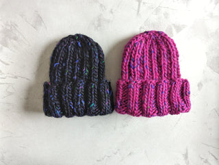 Knitted Hat - Sari Silk