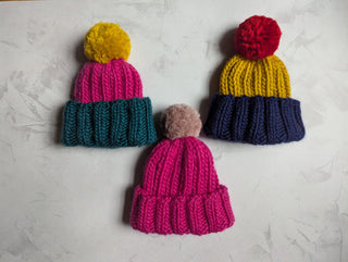Merino Hat with Pom Pom