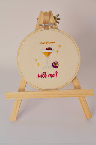 Pornstar Martini Embroidery Kit (The Cocktail Collection)
