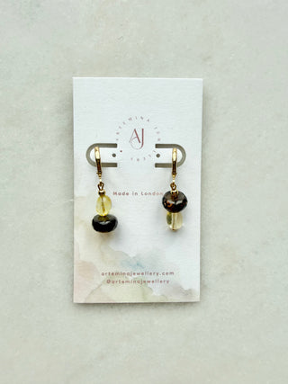 November birthstone earrings