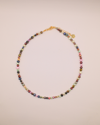 Multicoloured Pearl Necklace