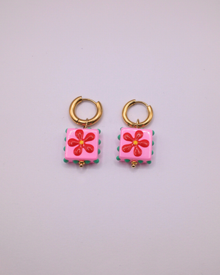Daisy Flower Earrings