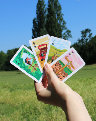 Take a Hike Illustrated Playing Cards