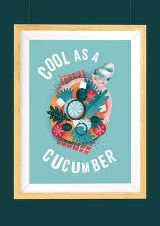 Daily life Print - Cucumber