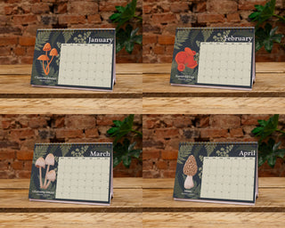 Mushroom Calendar (A4 / A5)
