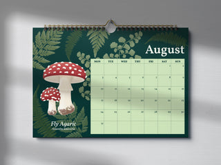 Mushroom Calendar (A4 / A5)