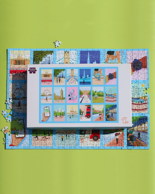 Running London Jigsaw Puzzle