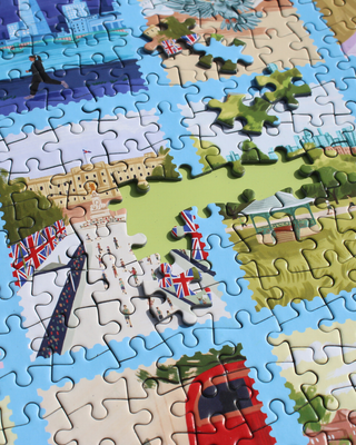 Running London Jigsaw Puzzle