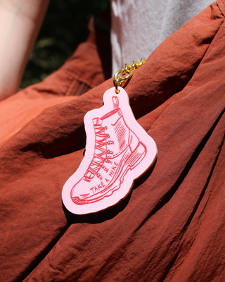 Hiking Boot Keyring