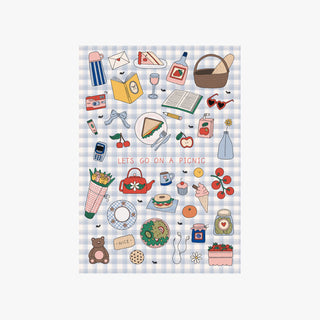 Let's Go On A Picnic Greetings Card