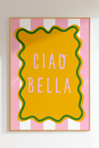 Ciao Bella Border Print