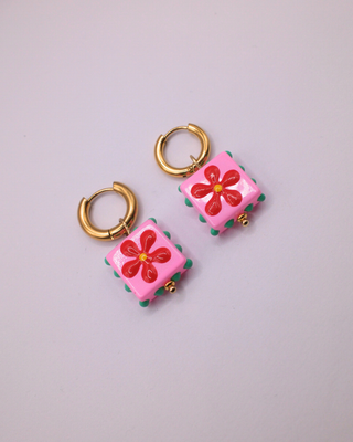 Daisy Flower Earrings