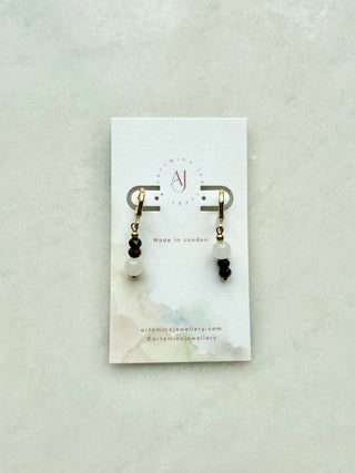 January birthstone earrings