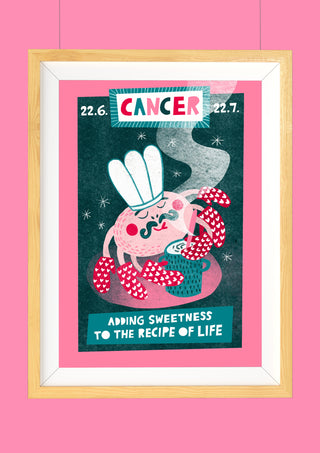 Zodiac Sign Print - Cancer