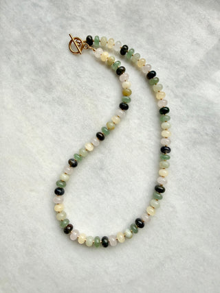 Spring Garden Rondelle Necklace