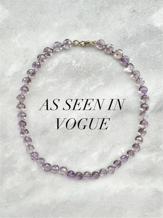 Lilac Radiance Amethyst Necklace