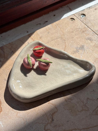 3 Peach spoon rest