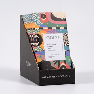 Salt & Pepper Caramel Milk Chocolate Bar