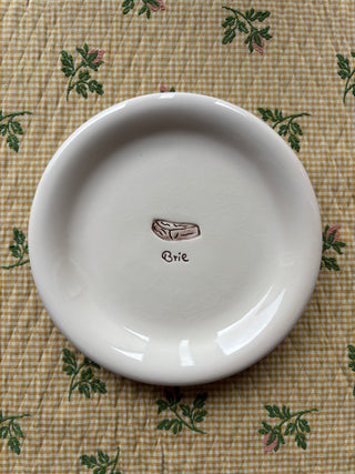 Ceramic cheese wall plate