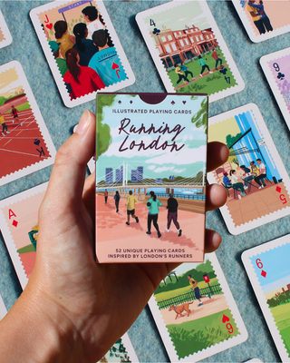 Running London Illustrated Playing Cards