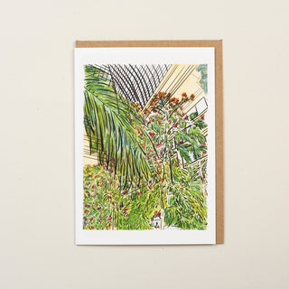 Botanical Gardens Fine Art Greetings Card