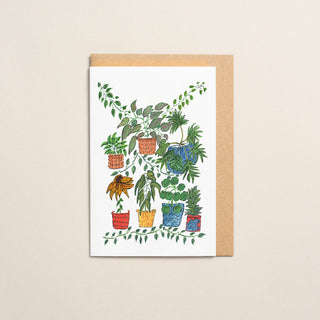 All The Plants Fine Art Greetings Card