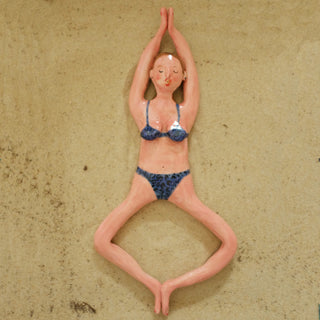 Betty Swimming Ceramic Figure