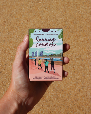 Running London Illustrated Playing Cards
