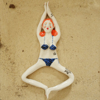 Stacey Swimming Ceramic Figure