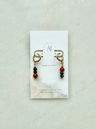July birthstone earrings