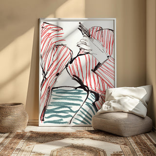 Abstract Pyjama Art Print
