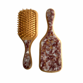 Rose Bamboo Brush
