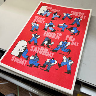 Weird Walk Print