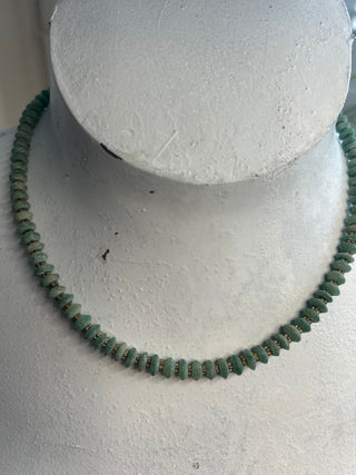 Amazonite & Hematite Necklace