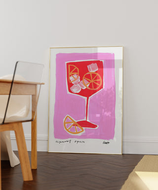 Aperol Spritz Print