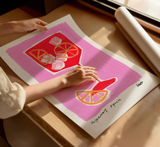 Aperol Spritz Print