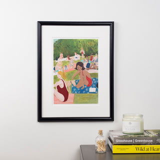 At the Pond A4 Print