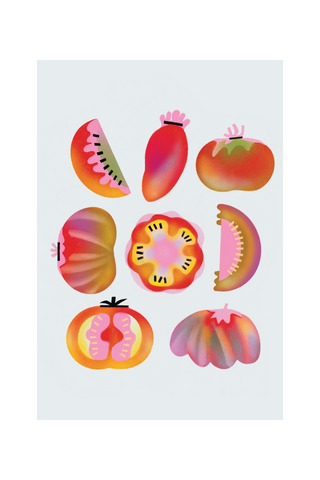 Tomato Circus A3 Print