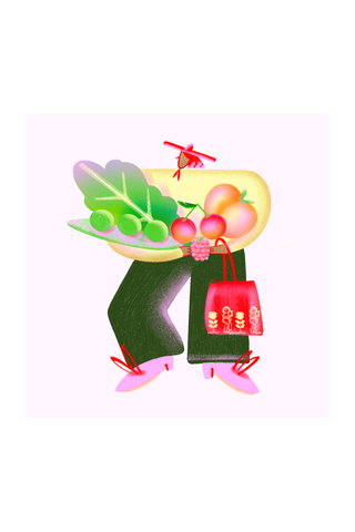 Garden Delights Greetings Card