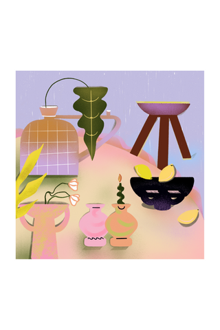 Still Life Greetings Card