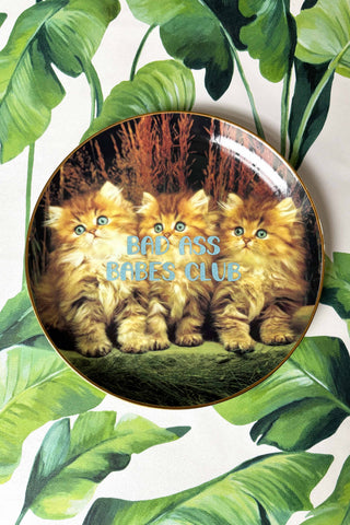Medium Bad Ass Babes Club Plate