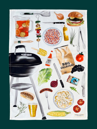 BBQ Tea Towel