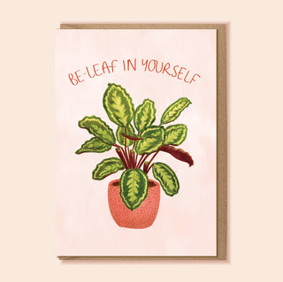 Beleaf In Yourself A6 Card