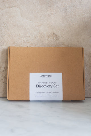 Foaming Bath Salt Discovery Set