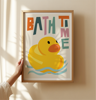 Bath Time Print