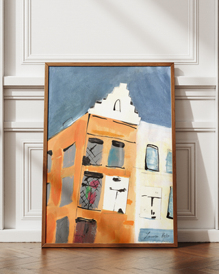 Belgium Buildings Print